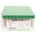 BD VACUTAINER TUBES LITHIUM HEPARIN, PLASTIC, 10ML, 16X100ML, GREEN HEMOGARD CAP, 367526 BOX-100