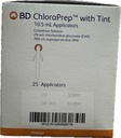 BD CHLORA PREP WITH TINT APPLICATION 10.5ML - 100