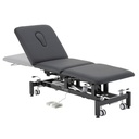 TASK MEDICAL HI-LO EXAMINATION COUCH 3 SECTION 1 MOTOR 70CM WIDE BLACK EDITION