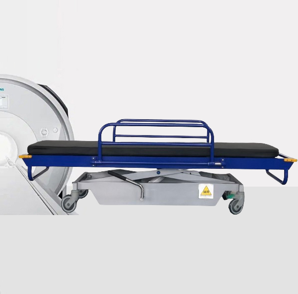 TASK MEDICAL MRI/MR SAFE CONDITIONAL HYDRAULIC HEIGHT ADJUSTABLE STRETCHER - FLAT TOP