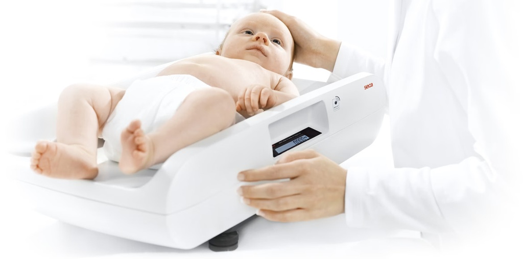 SECA 727 DIGITAL BABY SCALE, EMR VALIDATED WITH FINE 1g GRADUATION