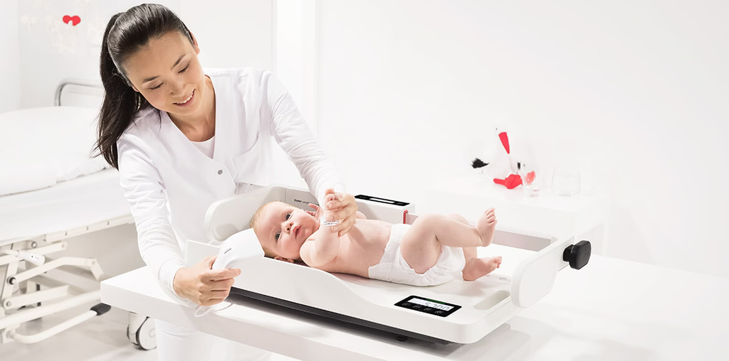 SECA 333i DIGITAL BABY SCALE, EMR READY WITH WLAN TECHNOLOGY