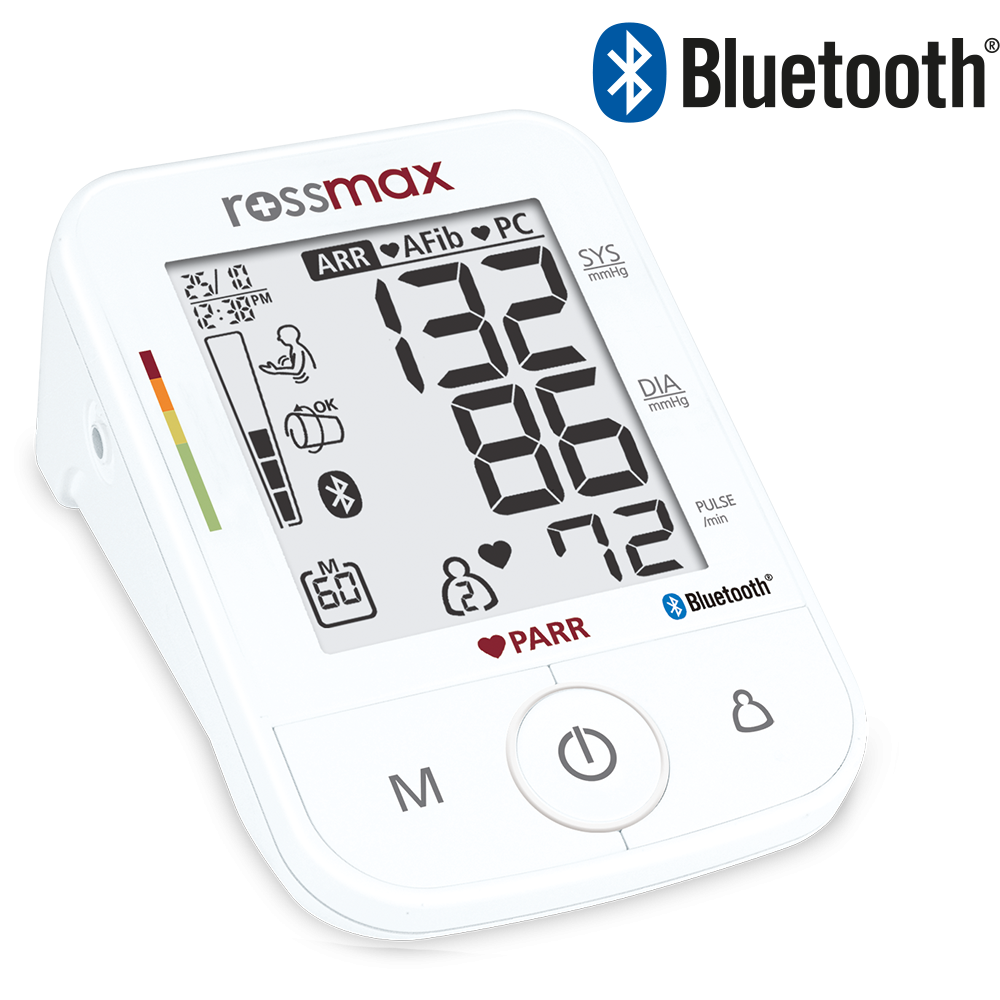 ROSSMAX X5 BLOOD PRESSURE MONITOR PARR BLUETOOTH RMX5BT