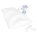 CLARITY STERILE FREEZER BAGS WITH 2 ELASTIC BANDS - 100