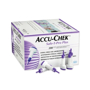ACCUCHEK SAFE-T-PRO PLUS LANCETS (03603539200) - 200