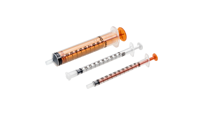 BD ORAL ENTERAL SYRINGE WITH CLEAR BARREL & UNIVIA CONNECTOR 5ML - 125