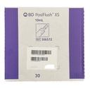 BD POSIFLUSH XS (Externally Sterile) 10ML PRE-FILLED SALINE SYRINGE - 30 (306572)