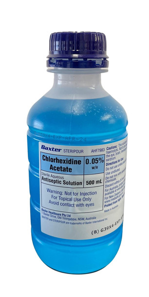 CHLORHEXIDINE .05 %  - 500ML(AHF7983)