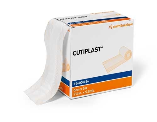 CUTIPLAST FABRIC DRESSING STRIP 6CM X 5M ROLL (66001466)