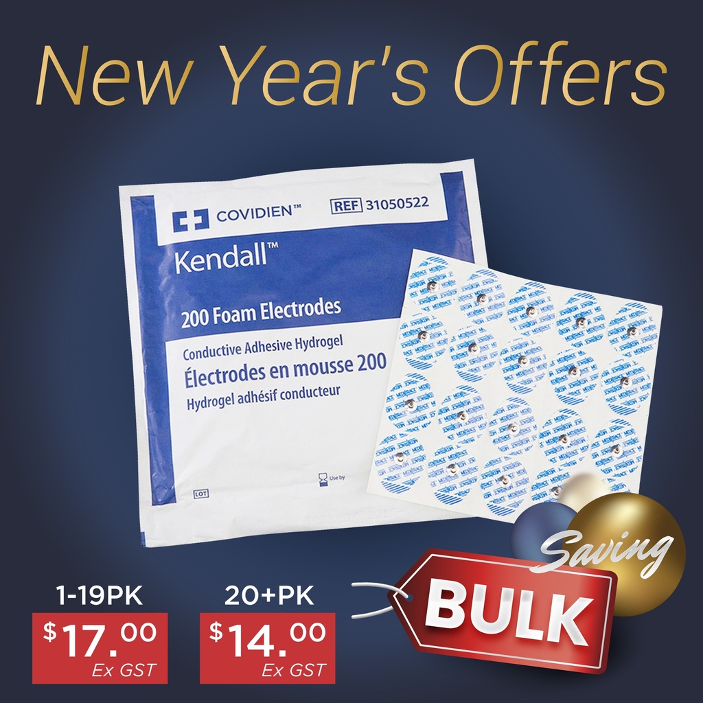 COVIDIEN KENDALL MEDITRACE 200 FOAM ELECTRODE CONDUCTIVE ADHESIVE HYDROGEL - 100 (31050522)