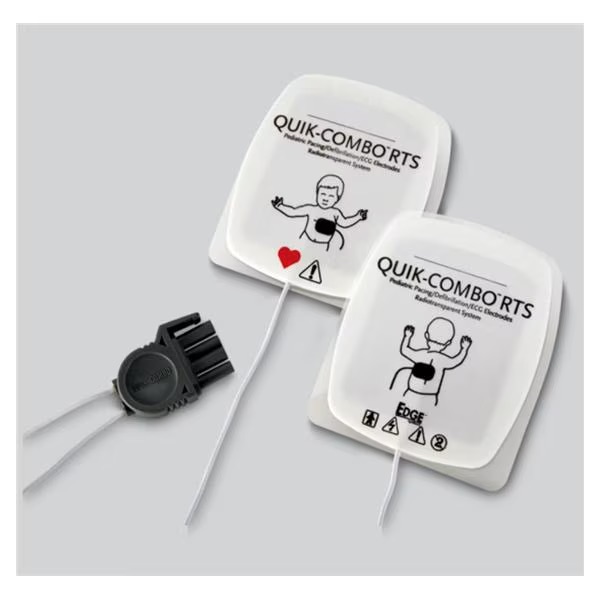 LIFEPAK QUICK COMBO DEFIB PADS PAEDIATRIC 11996-000093 PACK/2 SUIT LIFEPAK 12, 15 & 20