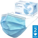 MEDICOM ASSURE LEVEL 2 BLUE FACE MASK WITH EARLOOP - 50 (GMK212115)