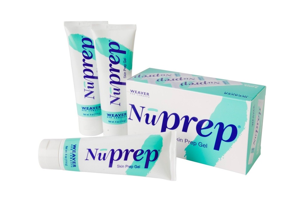 NUPREP ABRASIVE SKIN PREP GEL 4OZ (114G) EACH