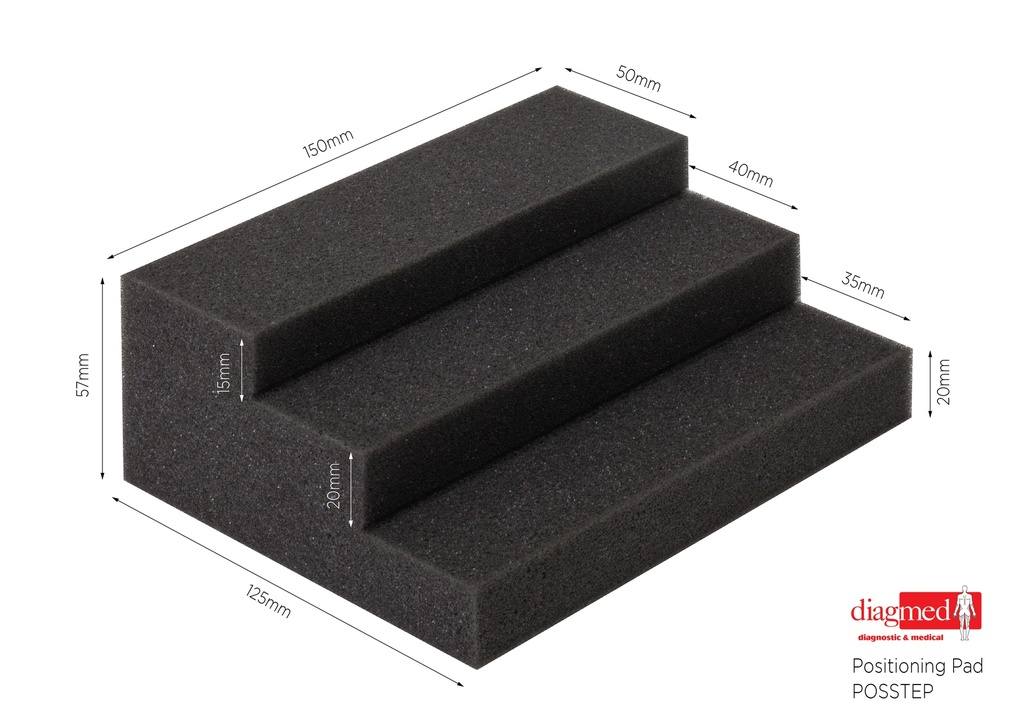 STEP POSITIONING PAD 125 x 150 x 57mm