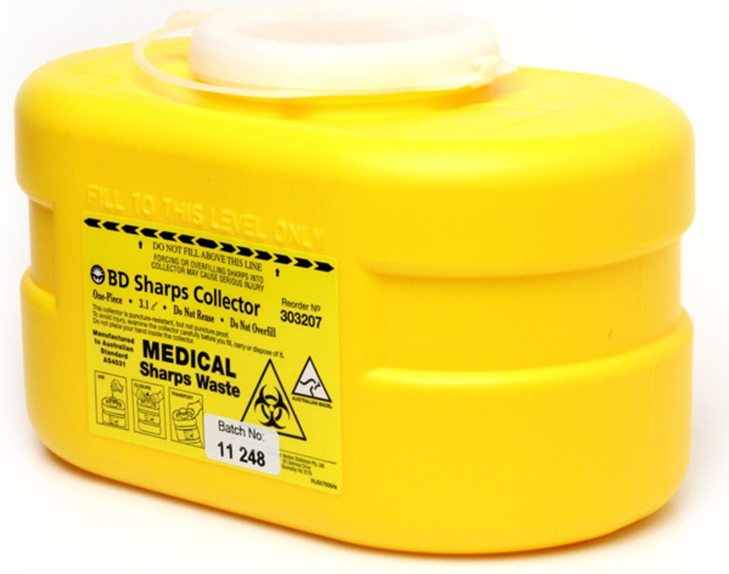 BD SHARPS COLLECTOR 3L (303207)