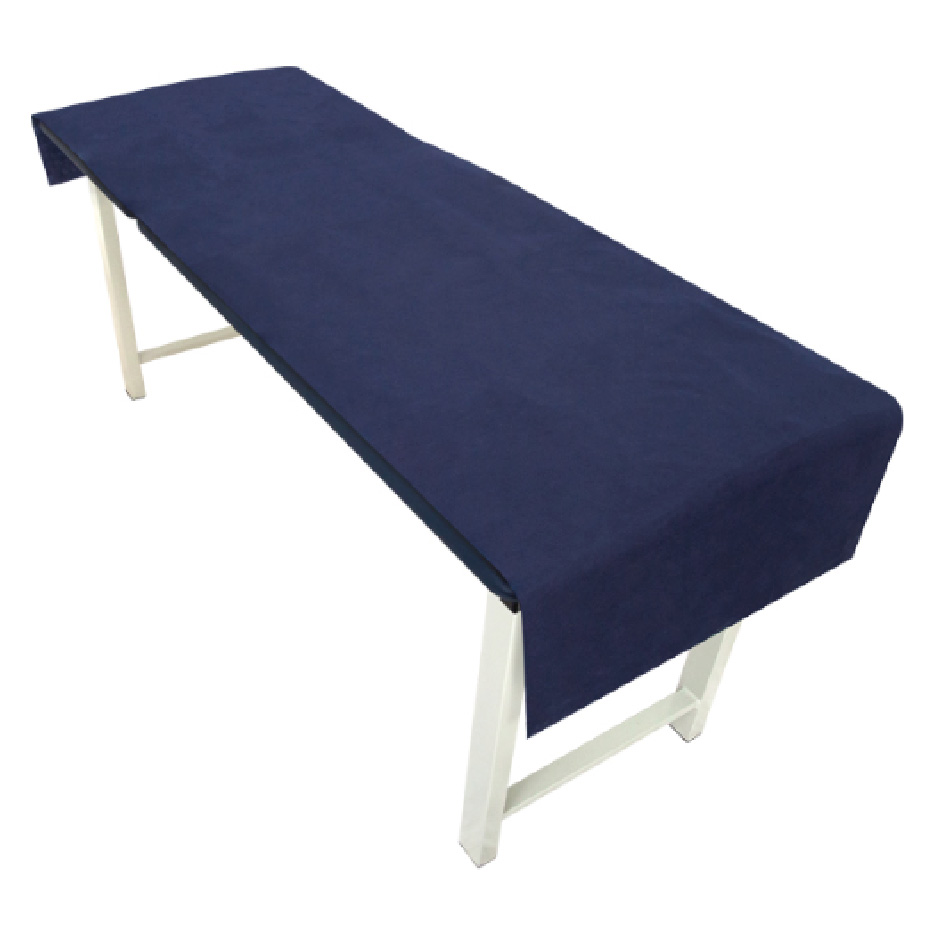 TASK COUCH / STRETCHER / BED SHEET NON WOVEN DARK BLUE 240x70CM CASE-100