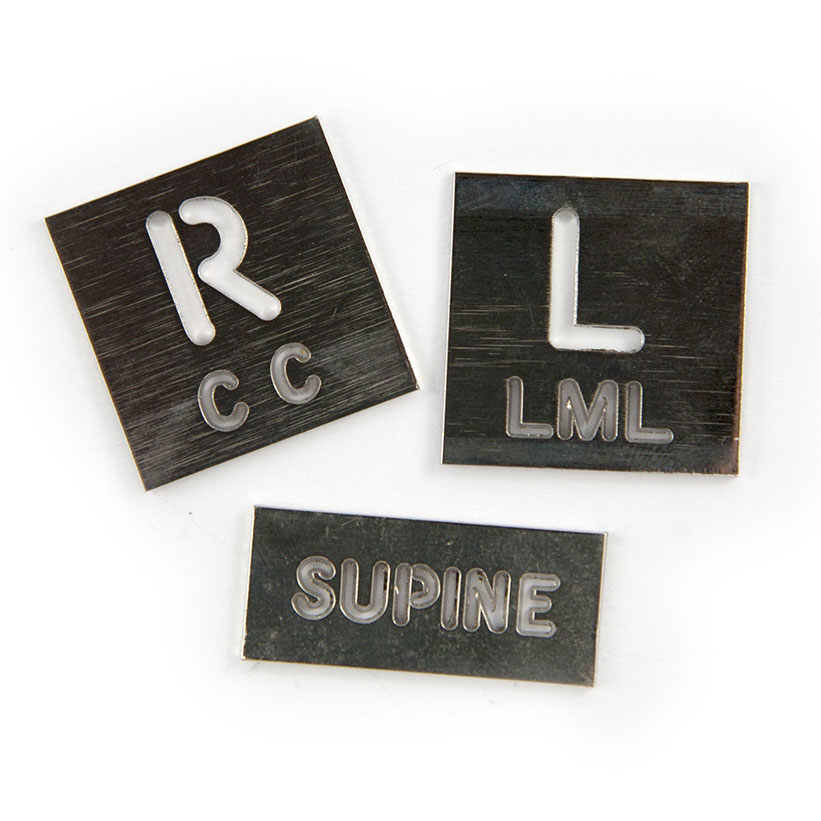 R+L STENCIL SET 2 INITIAL 20MM