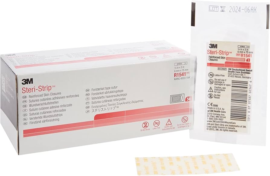 STERI-STRIP 6MM X 75MM - 50 (R1541)