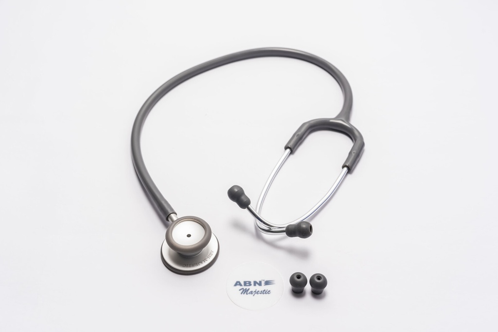 ABN STETHOSCOPE ALUMINIUM MAJESTIC (SGGS-071-GY) - GREY