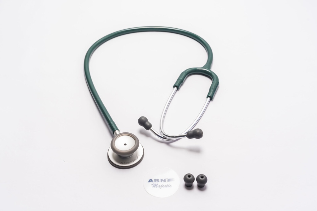 ABN STETHOSCOPE ALUMINIUM MAJESTIC (SGGS-071-HG) - HUNTER GREEN