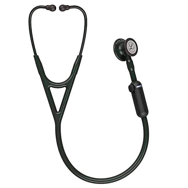 LITTMANN CORE DIGITAL STETHOSCOPE BLACK CHESTPIECE, TUBE, STEM & HEADSET 8480 EACH