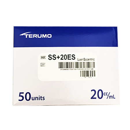 TERUMO SYRINGE 20ML LUER SLIP - 50 (SS+20ES)