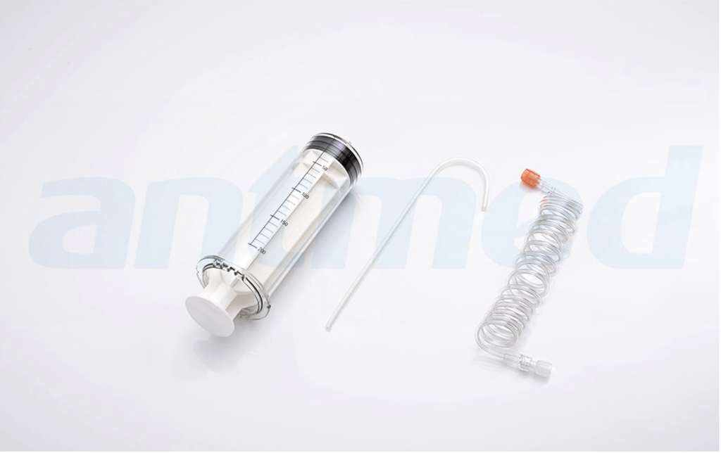ANTMED 200ML SYRINGE WITH 150CM COILED TUBING + SPIKE - 50
