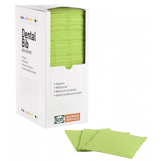 Rainbow Dental Bib 2+1 Green - 125