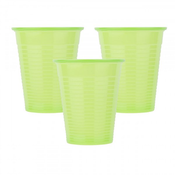 Plastic Cups Lime Green 180ml - 3000 (132.001.LG)