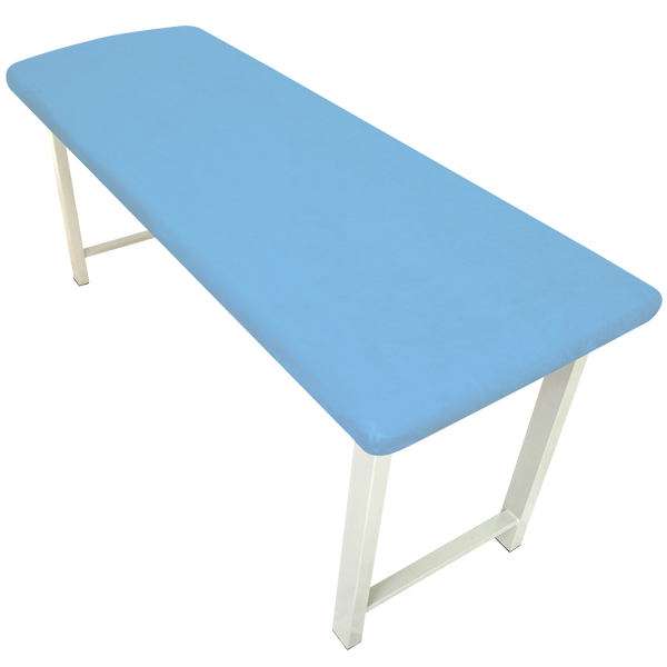 TASK PREMIUM DISPOSABLE FITTED BED SHEET, SMS FABRIC, LIGHT BLUE 200 X 70 CM - 100