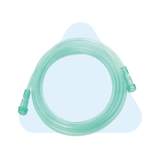 MULTIGATE OXYGEN TUBING GREEN 2.1 METRE (AN130000NS)