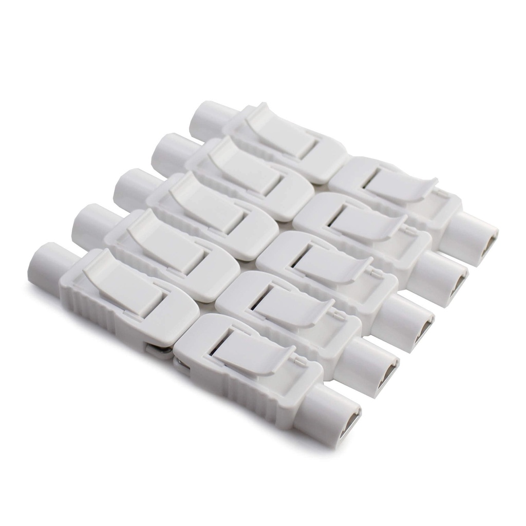 WELCH ALLYN MULTIFUNCTION UNIVERSALL ECG ELECTRODE ADAPTOR (ALLIGATOR CLIP) 715006 - 10