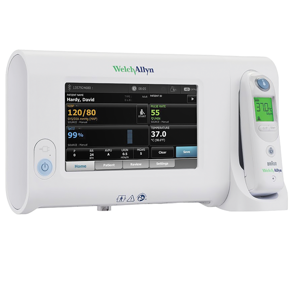 WELCH ALLYN CONNEX SPOT VITAL SIGNS MONITOR NIBP, NONIN SPO2, TEMP PRO 6000 71WE-6