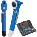 WELCH ALLYN POCKET PLUS LED DIAGNOSTIC SET OTOSCOPE & OPHTHALMOSCOPE BLUEBERRY COLOUR HARD CASE 92880-BLU SET