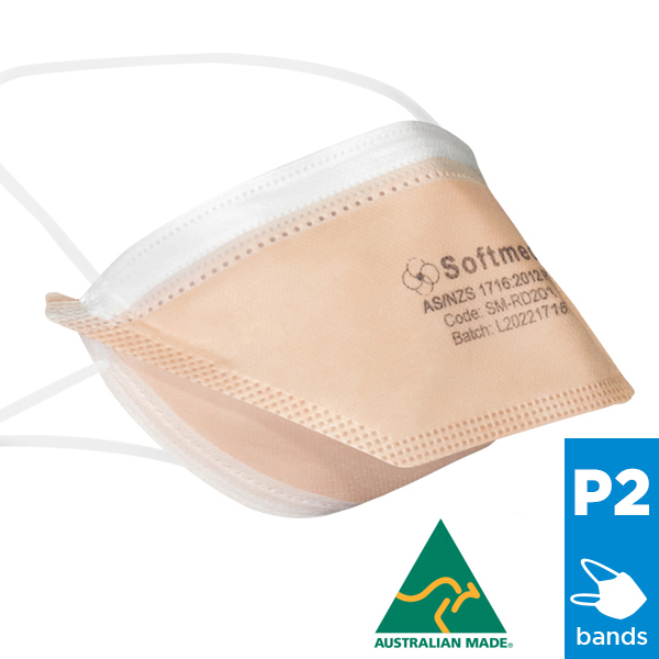 SOFTMED D-MED N95(P2) LEVEL 3 DUCKBILL SURGICAL RESPIRATOR FACE MASK, HEAD LOOP - 20 (SM-RE201/20)