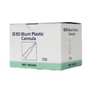 BD BLUNT PLASTIC CANNULA - 100 (303345)