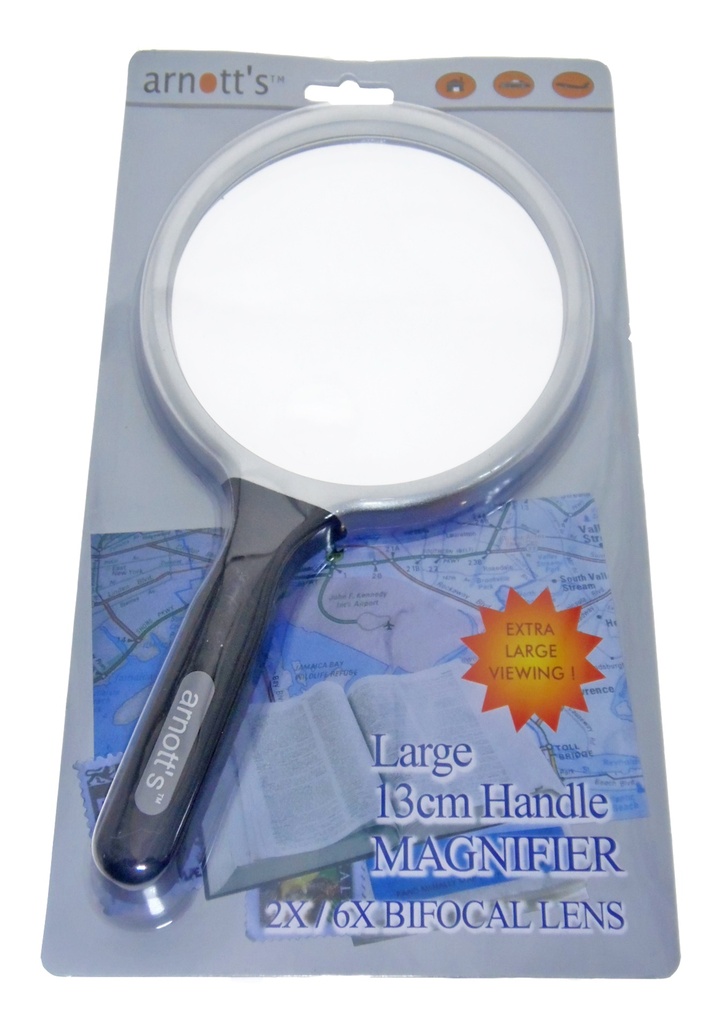 5" MAGNIFIER 2X / 6X BIFOC LENS