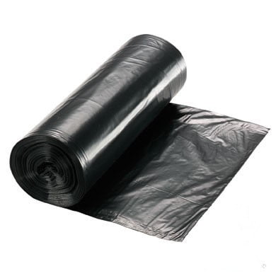 ELKA 82 LTR BLACK BIN LINER/GARBAGE BAGS HEAVY DUTY DEGRADABLE - 50 (ELKA82BLK)