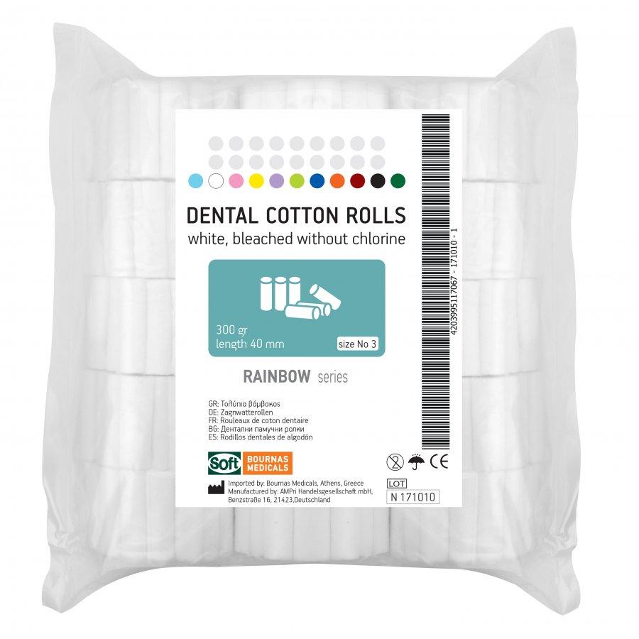 DENTAL COTTON ROLLS NO.3 300GR - 450