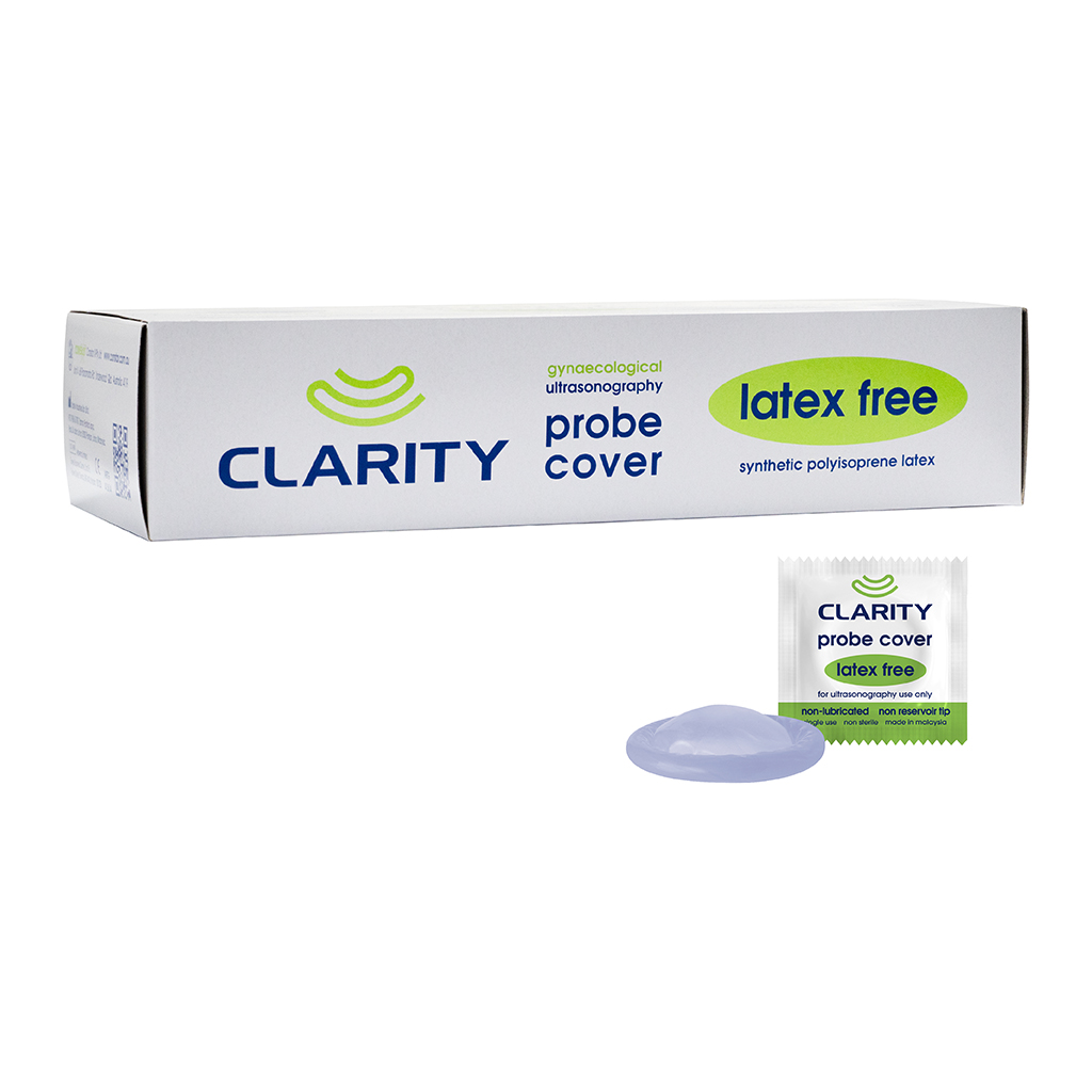 CLARITY LATEX FREE PROBE COVERS BOX - 100