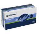 HALYARD AQUASOFT POWDER FREE NITRILE EXAM GLOVES LARGE BOX OF 300 (47637)