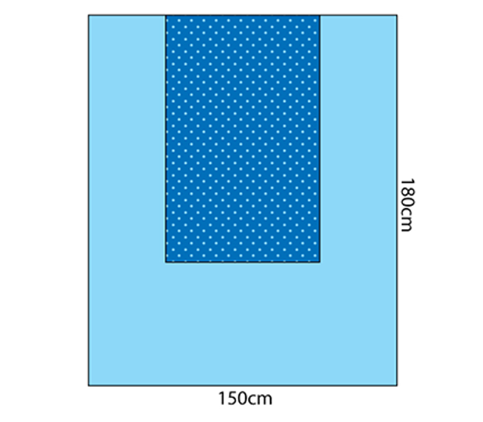 MULTIGATE STERILE SINGLE USE DRAPE 150CM X 180CM - 20 (35-070)