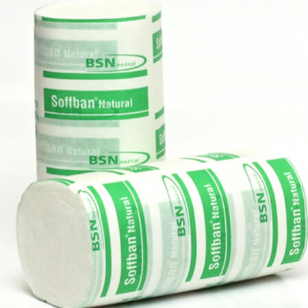 SOFFBAN NATURAL ABSORBENT UNDERCAST 10CMx2.7M 71469-00 PACK-12 **** GREEN PACKAGING ****