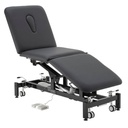 TASK MEDICAL HI-LO EXAMINATION COUCH 3 SECTION 1 MOTOR 70CM WIDE BLACK EDITION