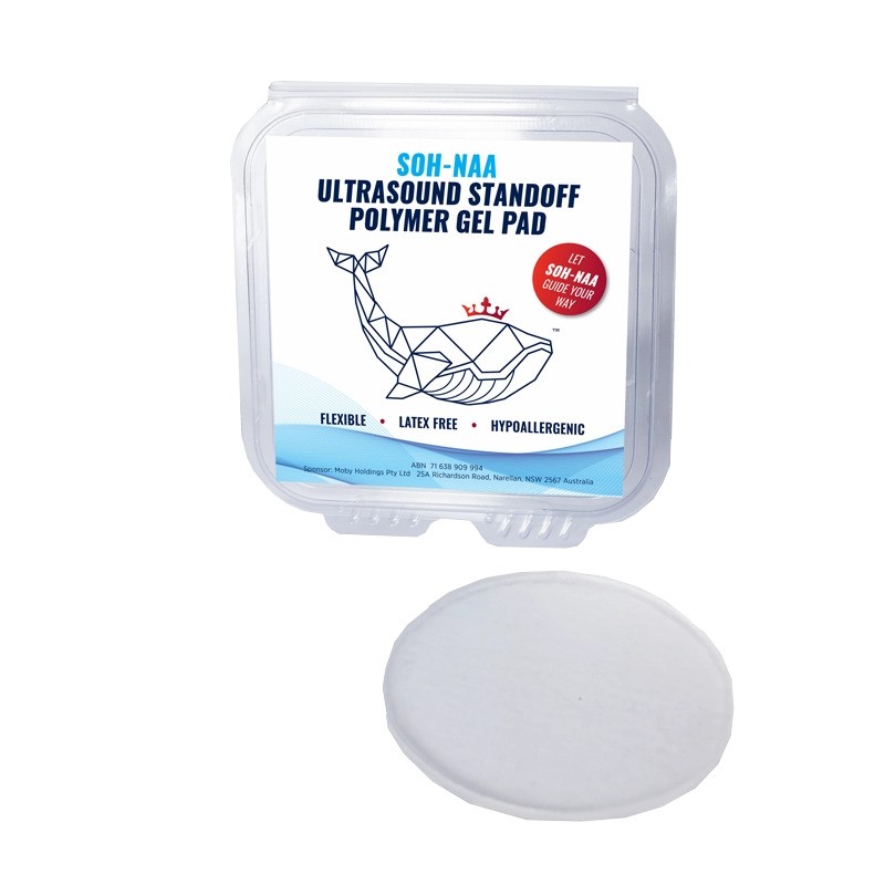 SOH-NAA ULTRASOUND STANDOFF POLYMER GEL PAD- ROUND