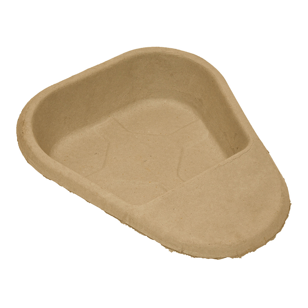 STAR ECO 1300ML SLIPPERPAN LINERS, BIODEGRADABLE  & COMPOSTABLE - 100