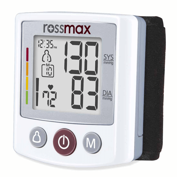 ROSSMAX BQ705 WRIST BLOOD PRESSURE MONITOR RMBQ705