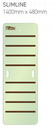 PATSLIDE SLIMLINE PATIENT TRANSFER BOARD 1400mm x 480mm