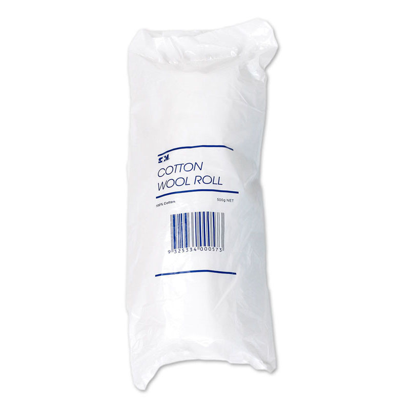 COTTON ROLL WRAPPED 375GM