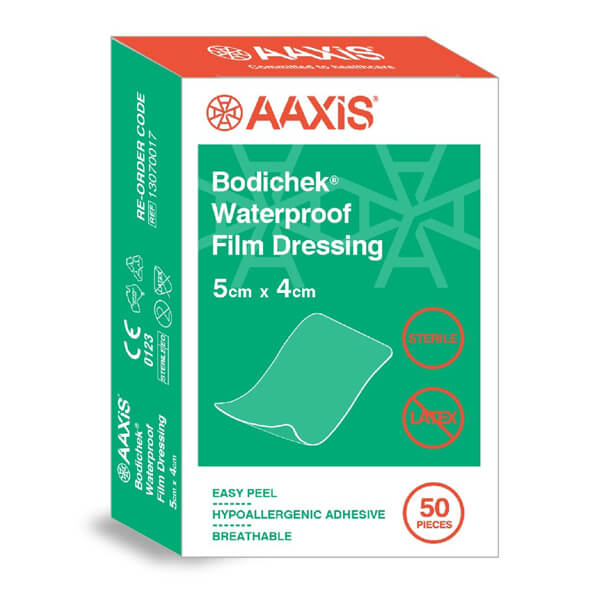 Bodichek Waterproof Film Dressing 5 x 4cm - Box of 50 (13070017)
